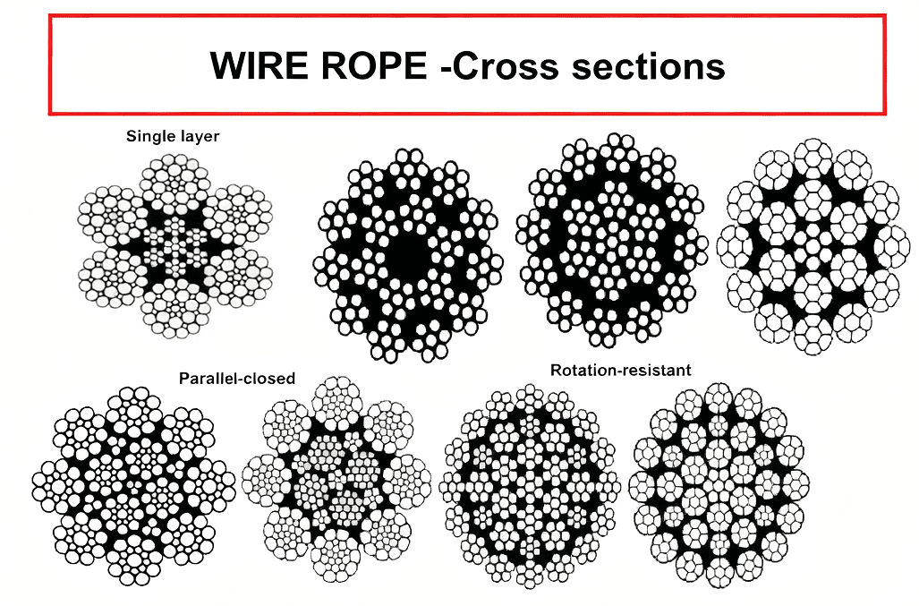 Wire Rope Information and Weights? - Aulone | High performance wire ...